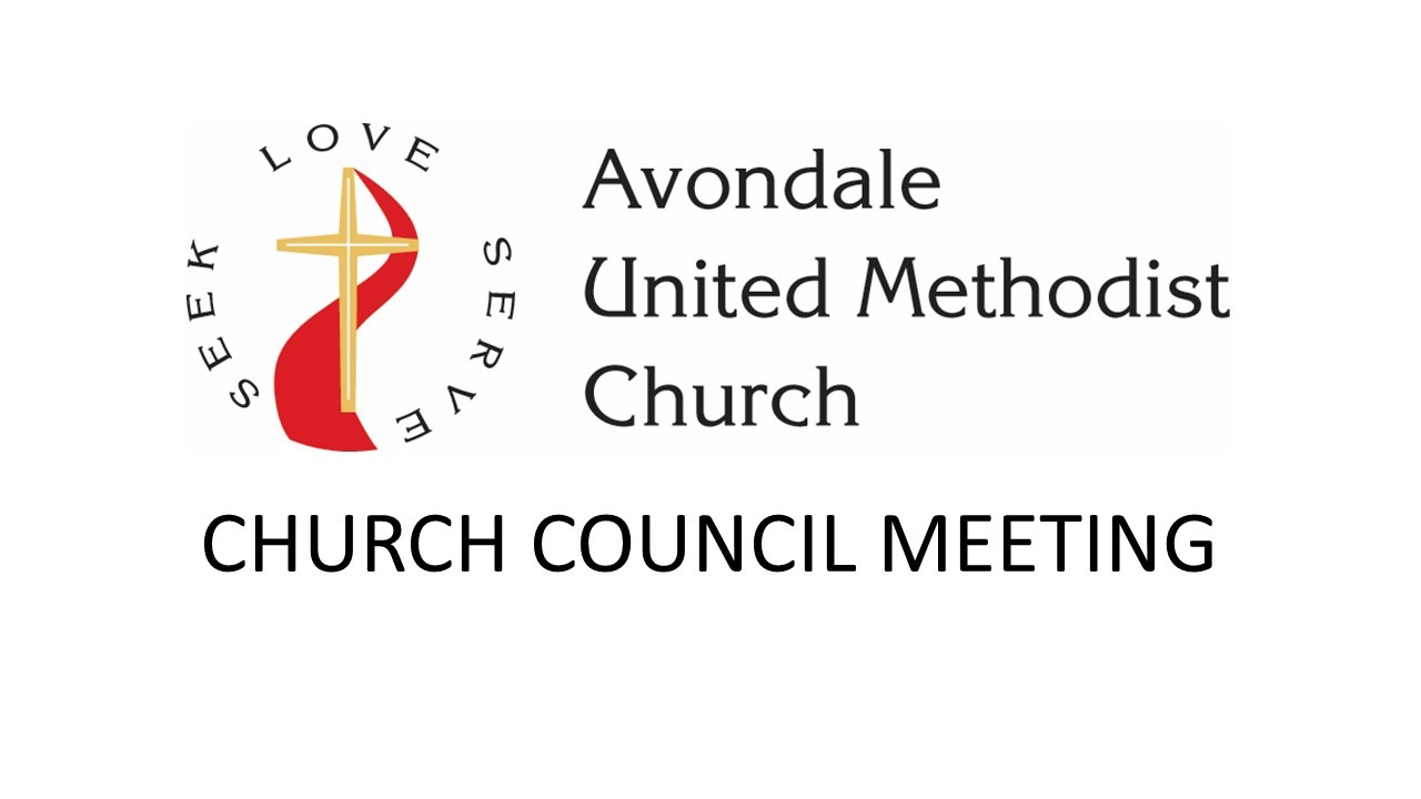 church council meeting Avondale United Methodist Church